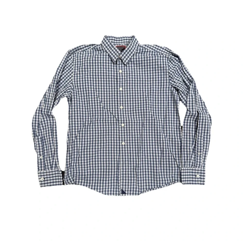 Untuckit Long Sleeve Button Down Shirt Men's Medium‎ Plaid